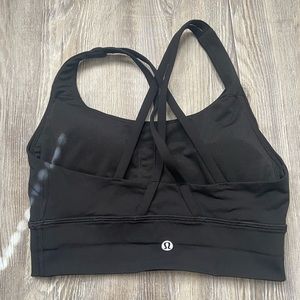 Lululemon Energy Bra - Size 4 - Black